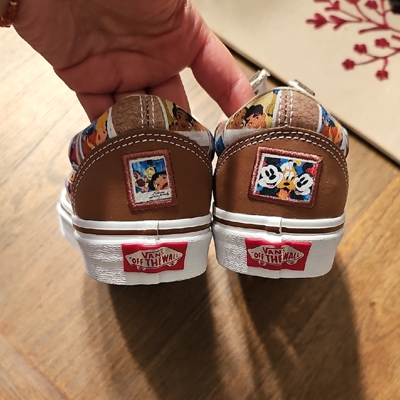 Vans Kids Brown Multi-Color High-Tops - Picture 8 of 8